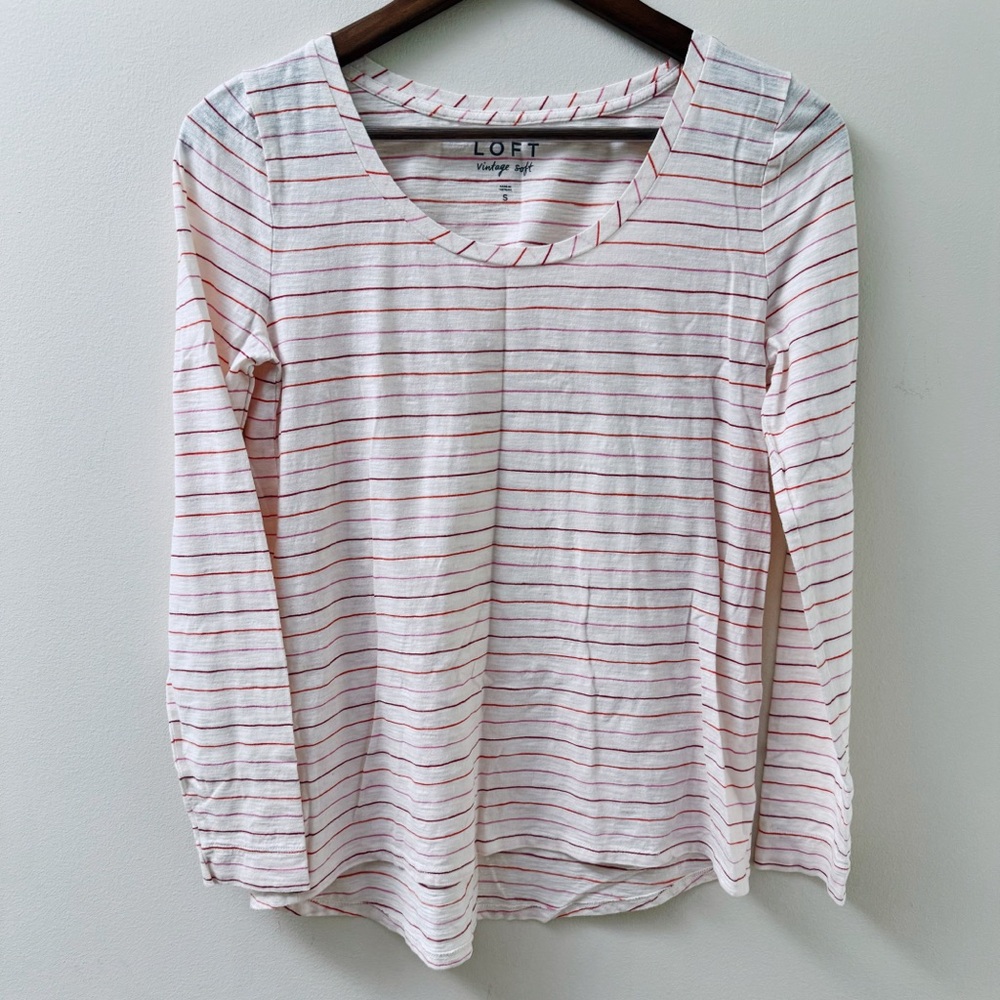Loft Vintage Soft Long Sleeve Tee